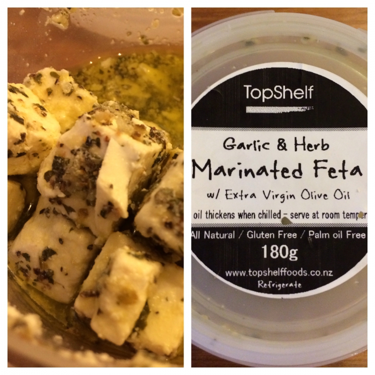 I feel like I could live on this feta. It's that good.